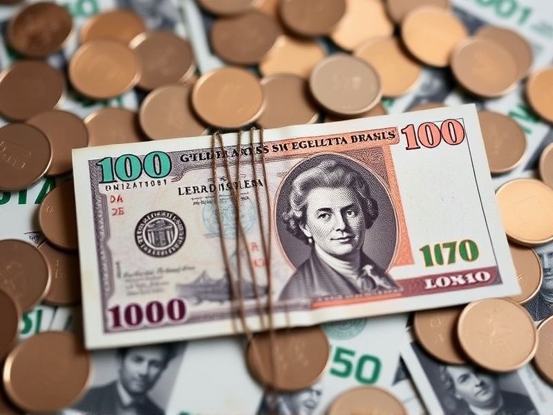 17 dólares em reais