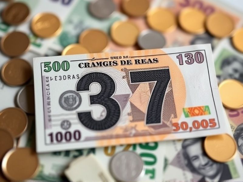 37 dólares em reais