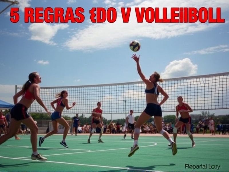 5 regras do voleibol