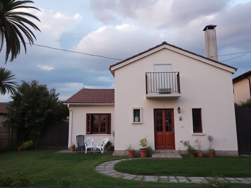 a última casa.