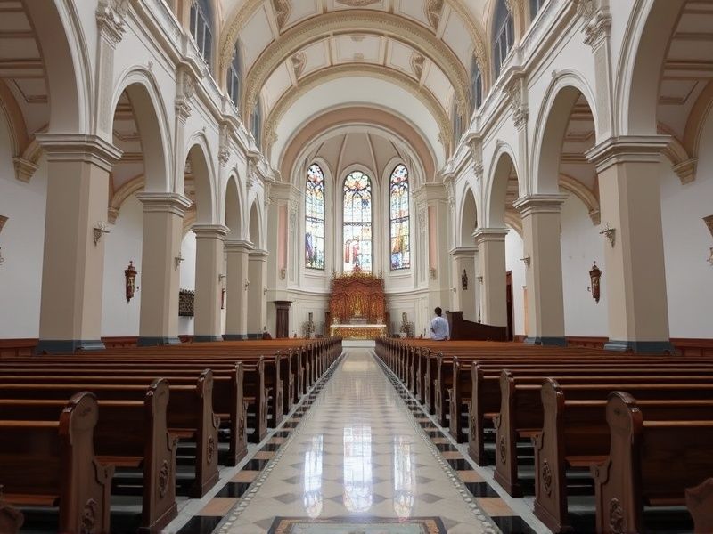 banco de madeira igreja