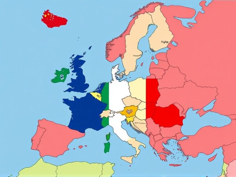 bandeiras da europa paises