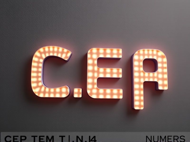 cep tem quantos numeros