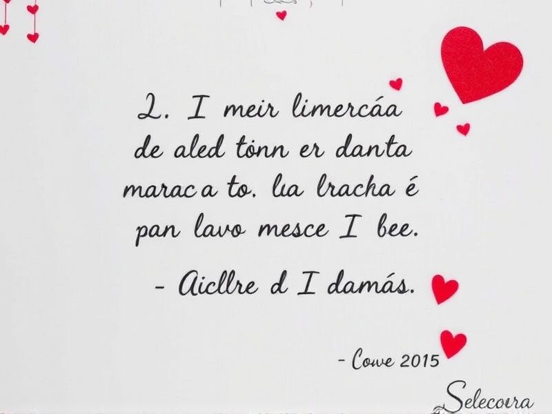 declaração de amor