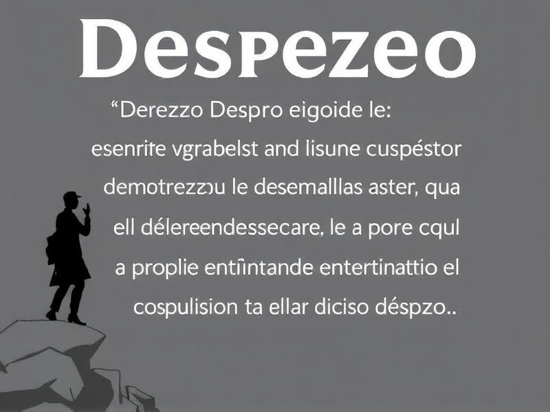 desprezo significado