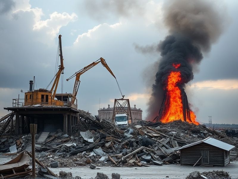 destroços de naufrágio