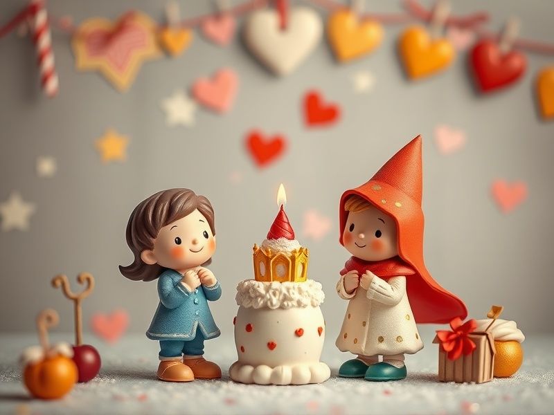 figuras de feliz aniversário