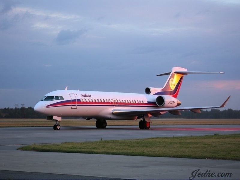 fokker 100 acidente