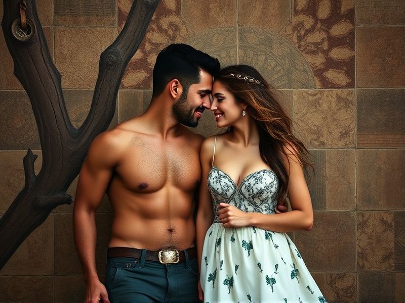 homem e mulher nua