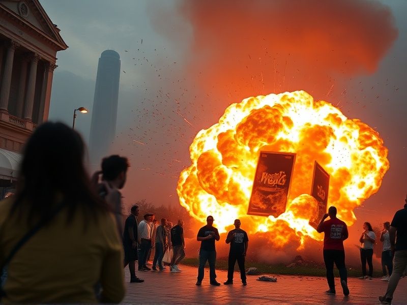 homem que se explodiu em frente ao stf