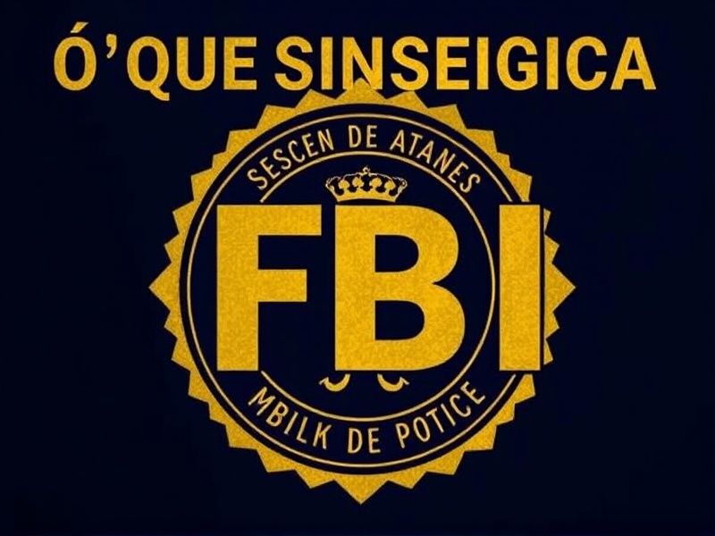 o'que significa fbi
