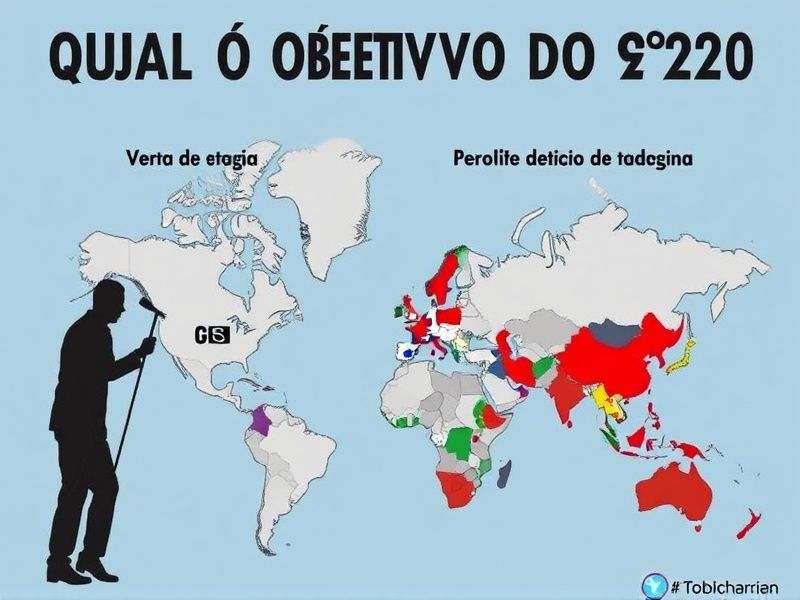 qual o objetivo do g20